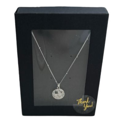 Bolletjes Ketting - Ketting Met hanger - Zilveren Ketting Met Hanger - Cadeau tip - cadeau voor haar