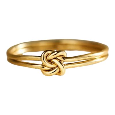 Ring Met Knoopje