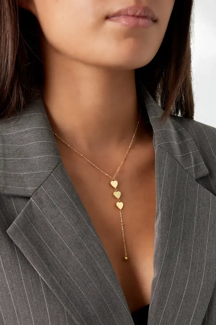 Ketting voor vrouwen - Lange ketting - Stainless Steel ketting - Cadeau tip - VerjaardagsCadeau
