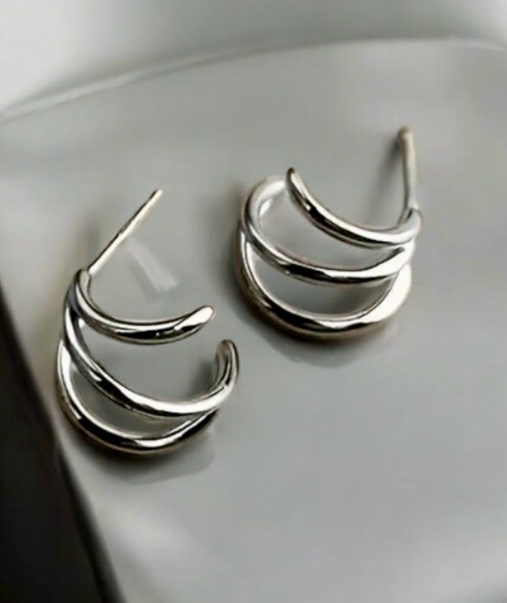 Claw Oorbellen - Oorbel stekers - Sterling Zilver - Cadeau tip - Goud - Zilver