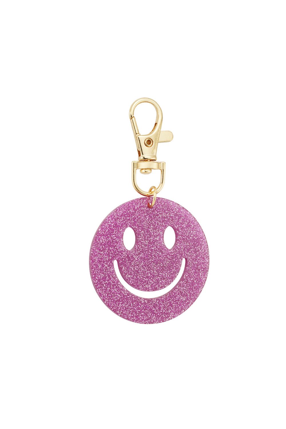 Keep Smiling Sleutelring - Cadeau Tip - Sleutel Hanger