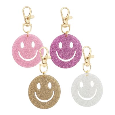 Keep Smiling Sleutelring - Cadeau Tip - Sleutel Hanger