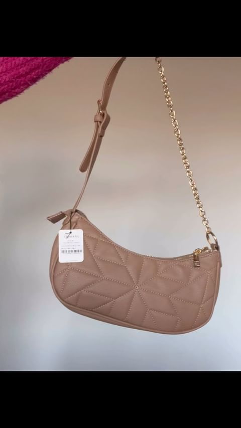 Schoudertas met ketting strap - Moderne handtas voor vrouwen - Tas met ketting Strap - Kleine Tasje