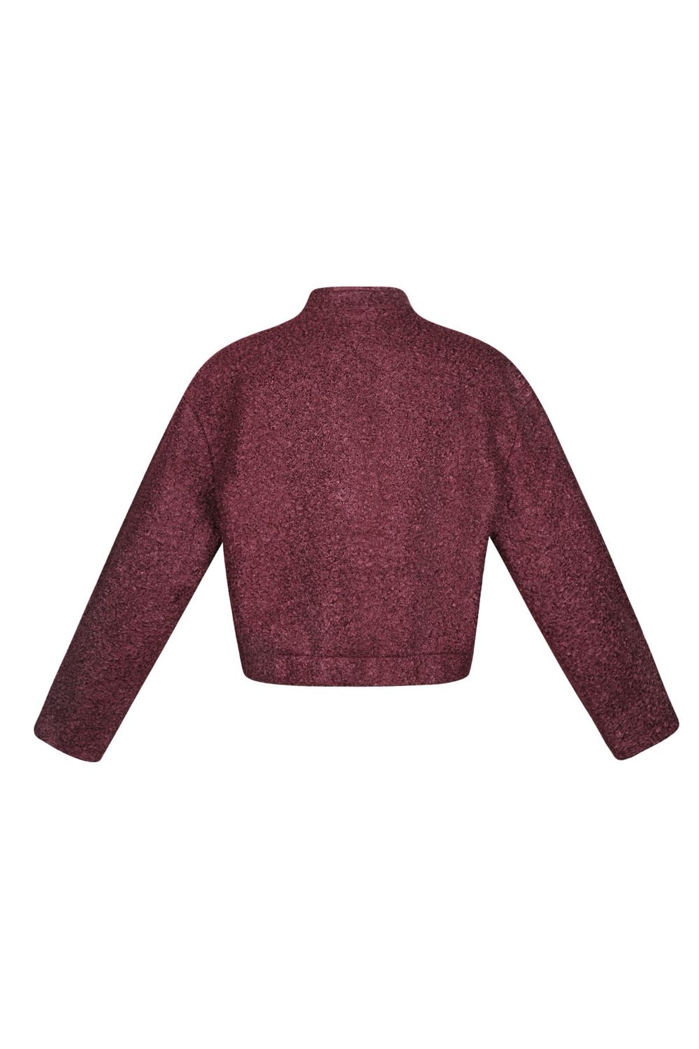Bomber Jas - Wijn Rood / Bordeaux Vest - Korte Jas