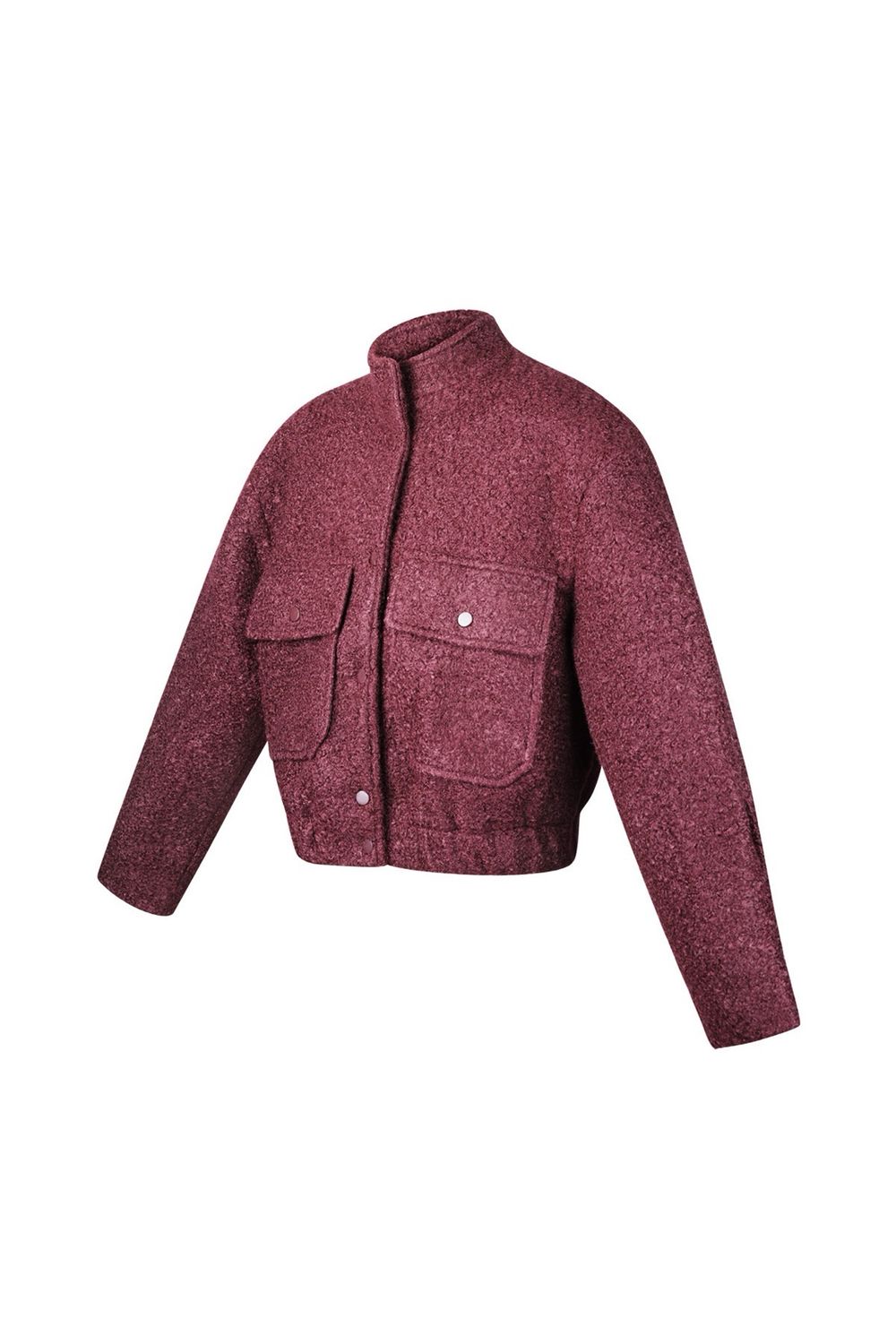 Bomber Jas - Wijn Rood / Bordeaux Vest - Korte Jas