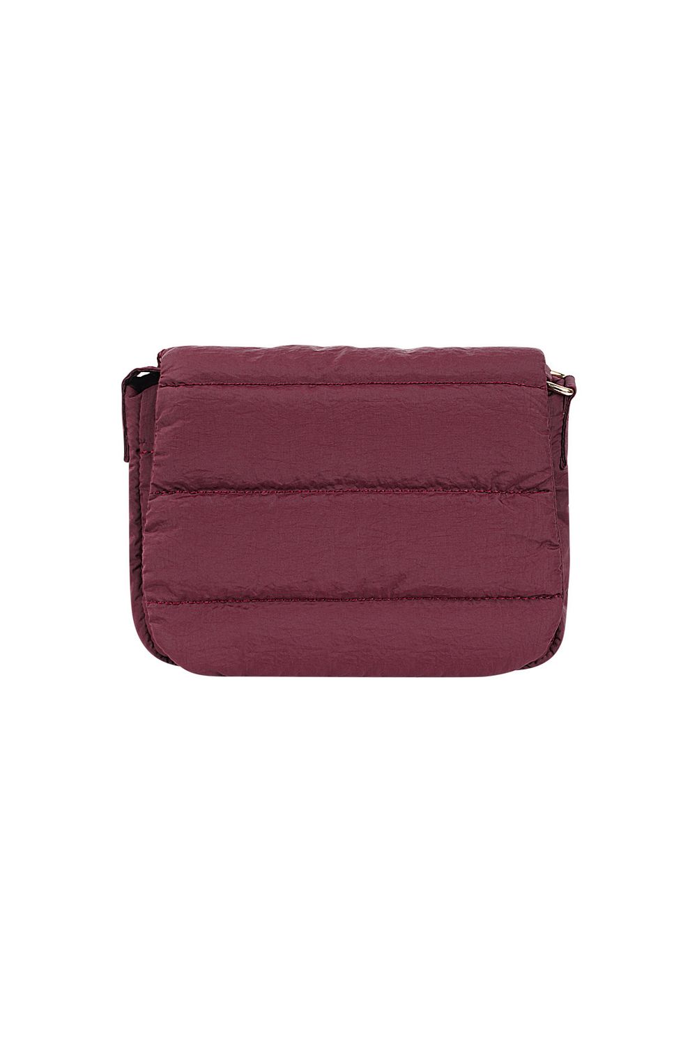 Urban Grace Bag - Donstasje- Puffed Bag - Wijn Rood- Schouder Tas - Cross Body Ta