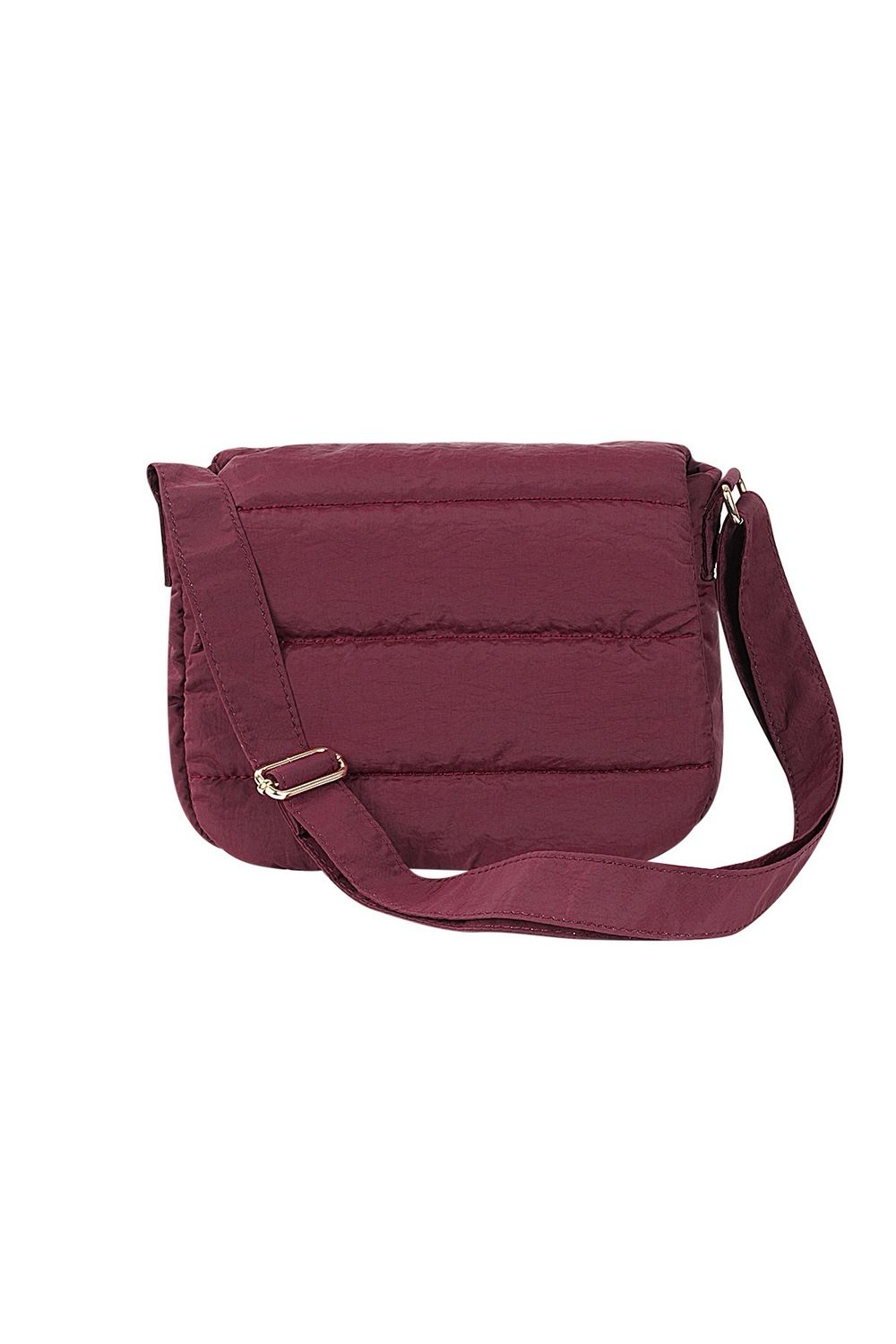 Urban Grace Bag - Donstasje- Puffed Bag - Wijn Rood- Schouder Tas - Cross Body Ta