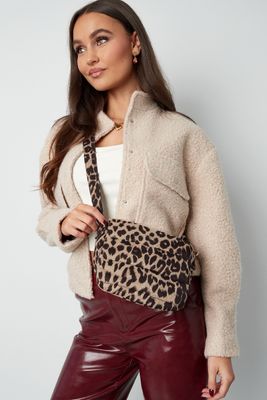 Urban Grace Bag - Dons Tasje- Puffed Bag- Leopard Print - Schouder Tas - Cross Body Tas
