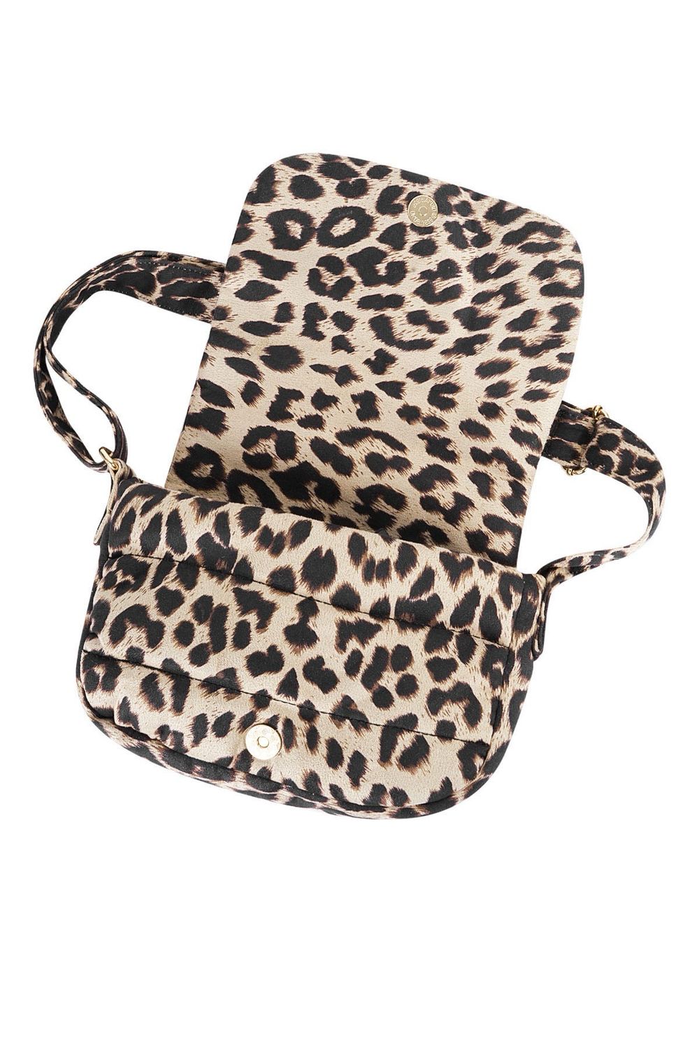 Urban Grace Bag - Dons Tasje- Puffed Bag- Leopard Print - Schouder Tas - Cross Body Tas