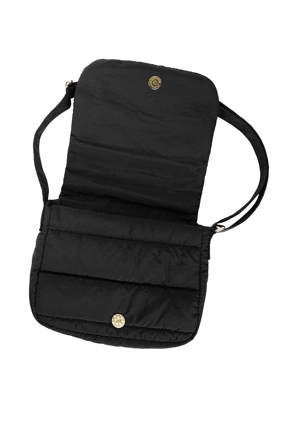 Urban Grace Bag - Dons Tasje- Puffed Bag- Zwart - Schouder Tas - Cross Body Tas