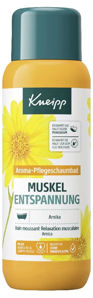 Kneipp-schuimbad voor spierontspanning_- schuimbad Arnica - 400 ML - Aromatisch Badschuim- Natuurlijk Product