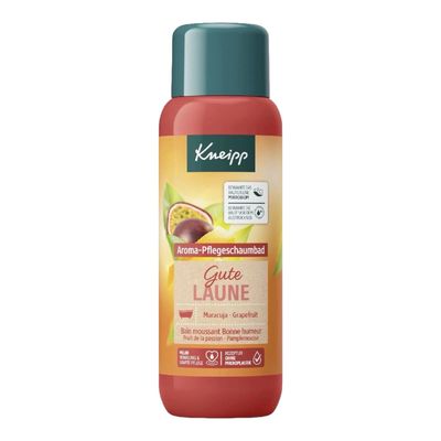 Kneipp schuimbad goed humeur, fles 400ml - Aromatisch Badschuim - Natuurlijk Bio Product