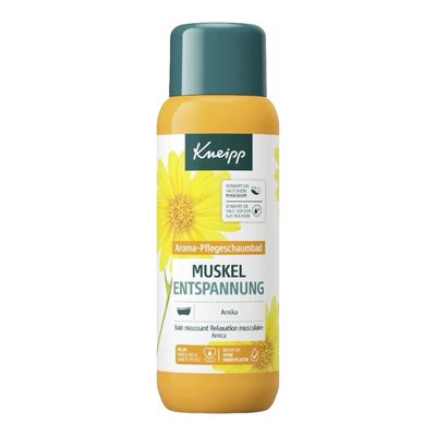 Kneipp-schuimbad voor spierontspanning_- schuimbad Arnica - 400 ML - Aromatisch Badschuim- Natuurlijk Product
