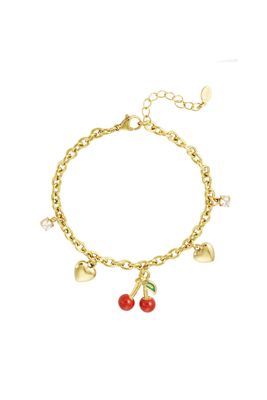 Cherish Charm Bracelet - Stainless Steel Armband- Armband Voor Vrouwen - Armband Met Bedels - Cadeau Voor Valentijn