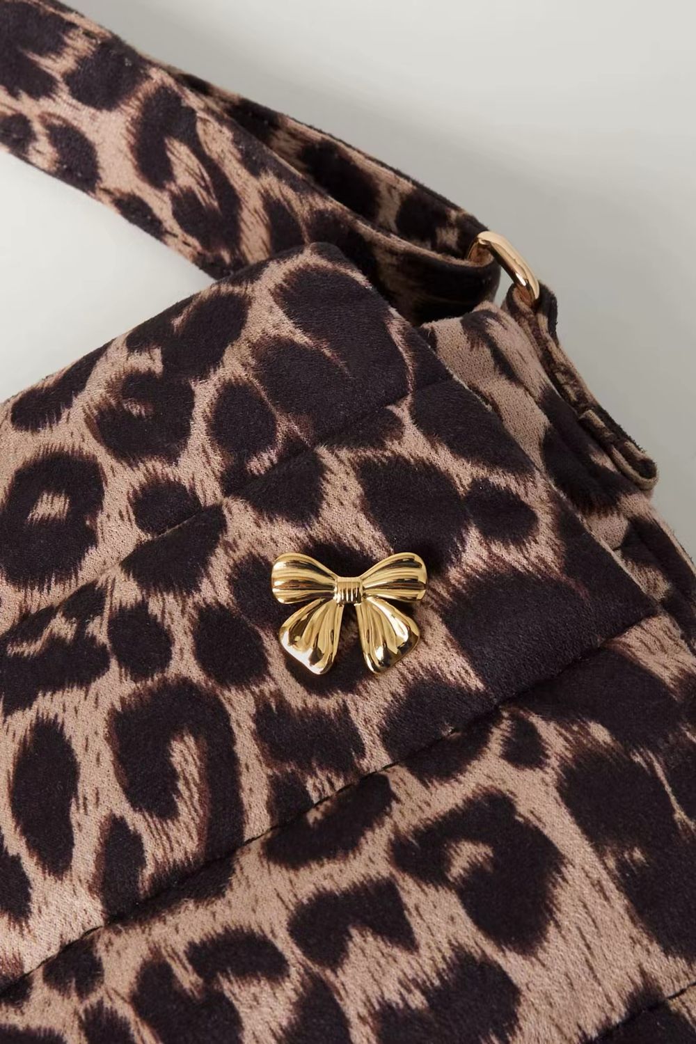 Urban Grace Bag - Dons Tasje- Puffed Bag- Leopard Print - Schouder Tas - Cross Body Tas