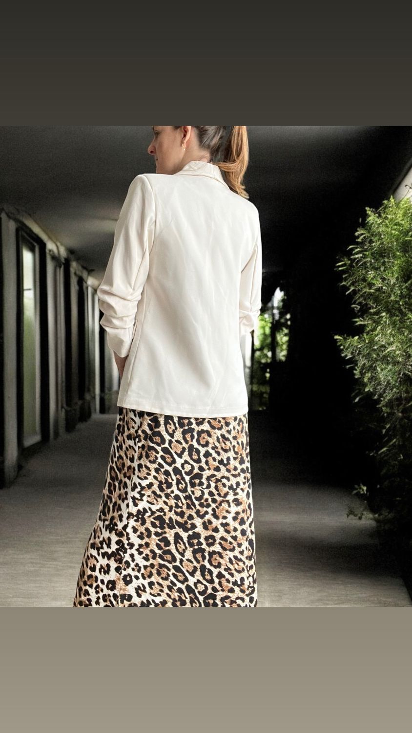 Blazer Beige - Blazer Met Opgestroopte Mouwen - 3 Kwart Mouwen - Lente / zomer blazer - blazer voor vrouwen
