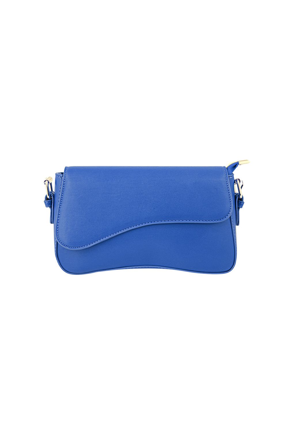 Schoudertas - Tas Met Korte Strap - Blauw Handtasje