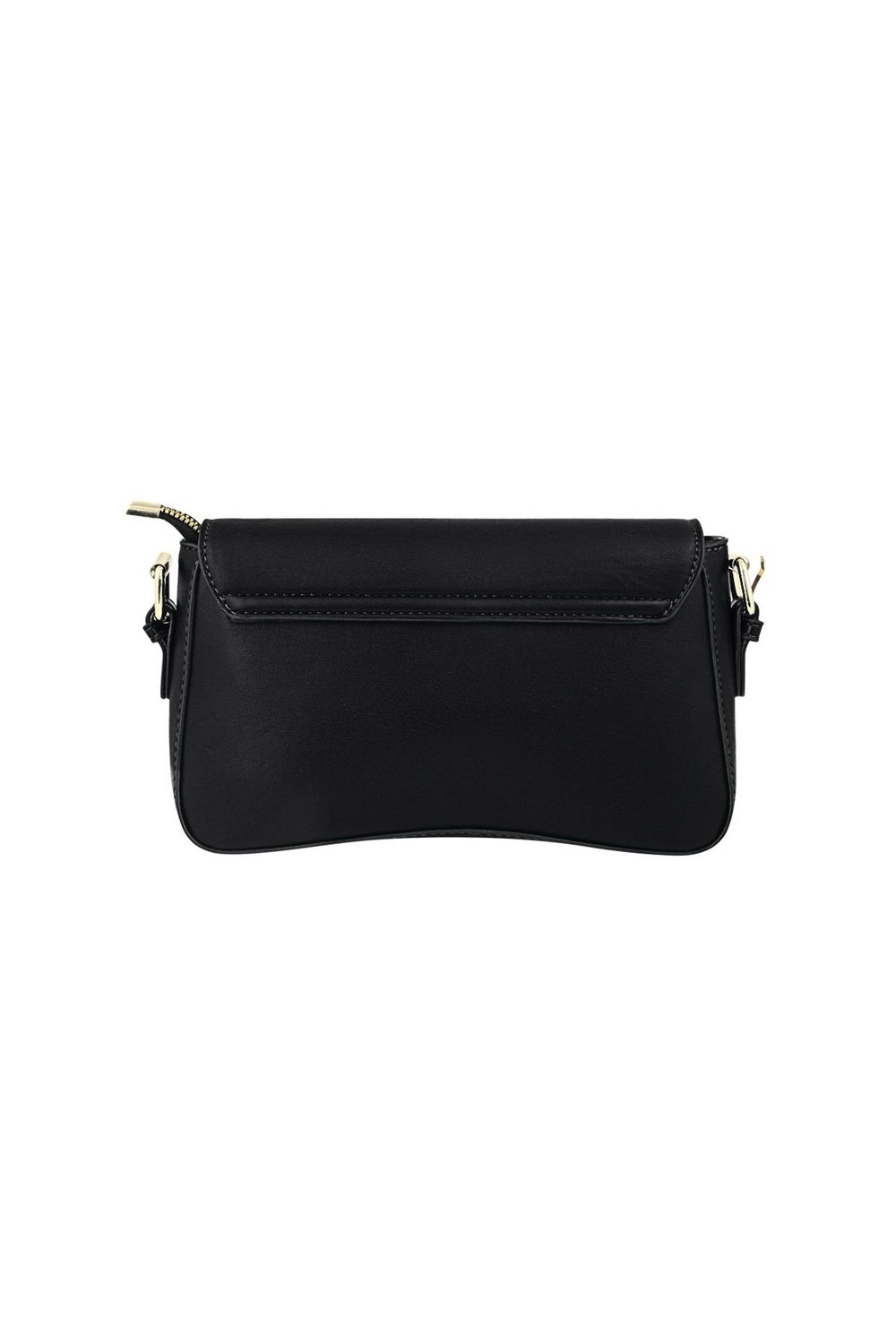 Kleine Schoudertas - Zwarte Handtas - Casual Tasje