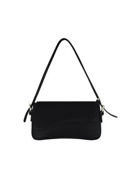 Kleine Schoudertas - Zwarte Handtas - Casual Tasje