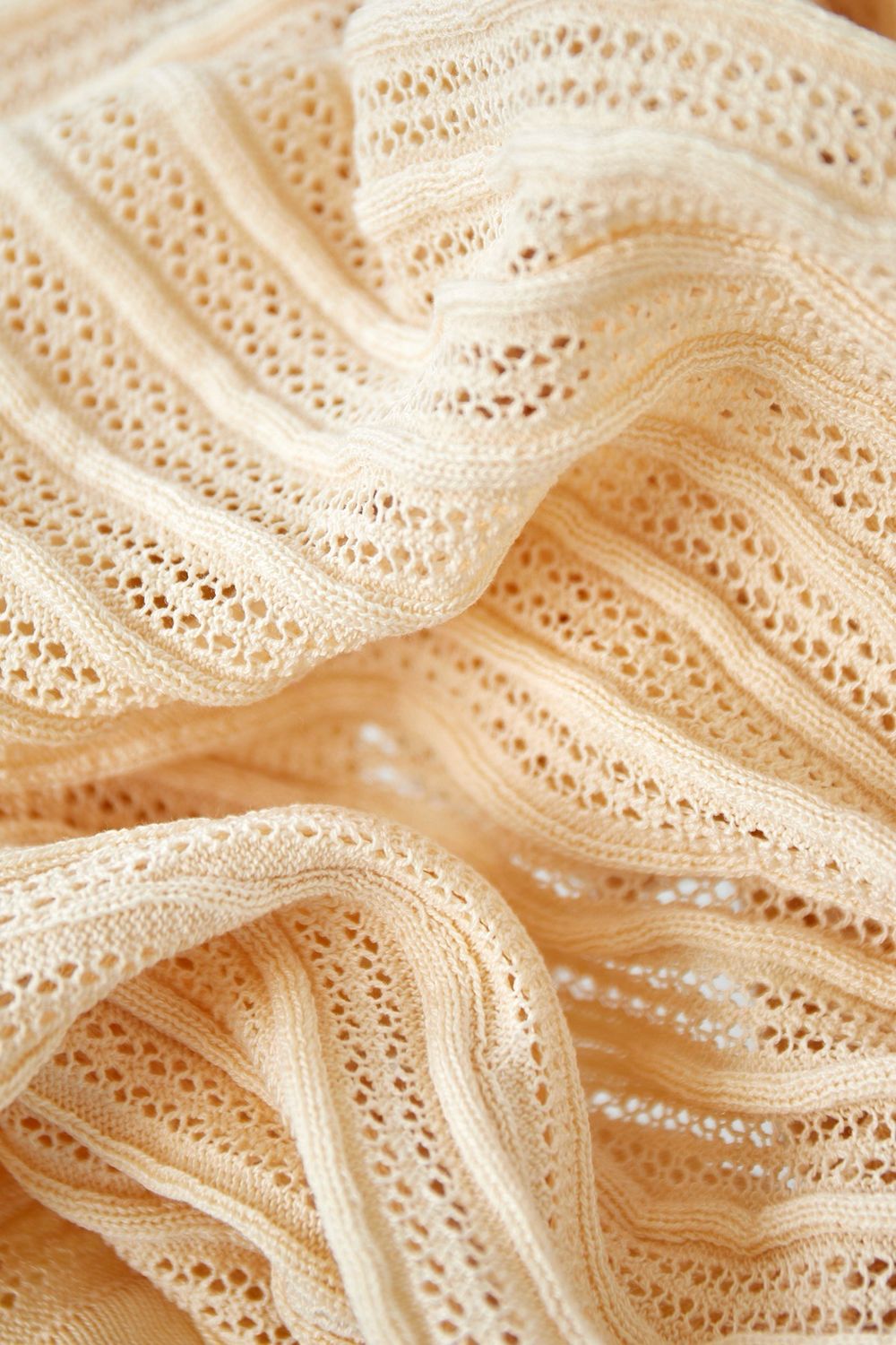 Crochet Top Met Strikjes - Gehaakte Top - Top Zonder Mouwen - Gehaakte Gilet Top