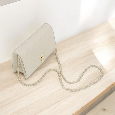 SchouderTas Met Gouden Ketting Strap - Schoudertasje Met Ketting