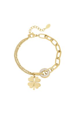 Lucky Charm Armband - Stainless Steel Armband - Armband Voor Dames