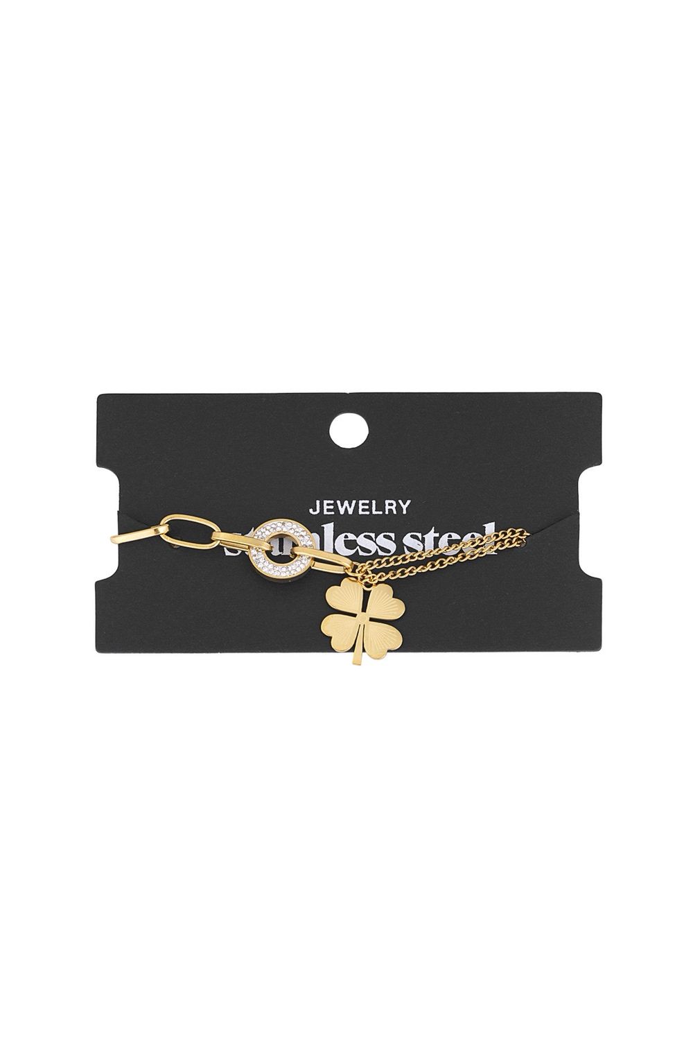 Lucky Charm Armband - Stainless Steel Armband - Armband Voor Dames