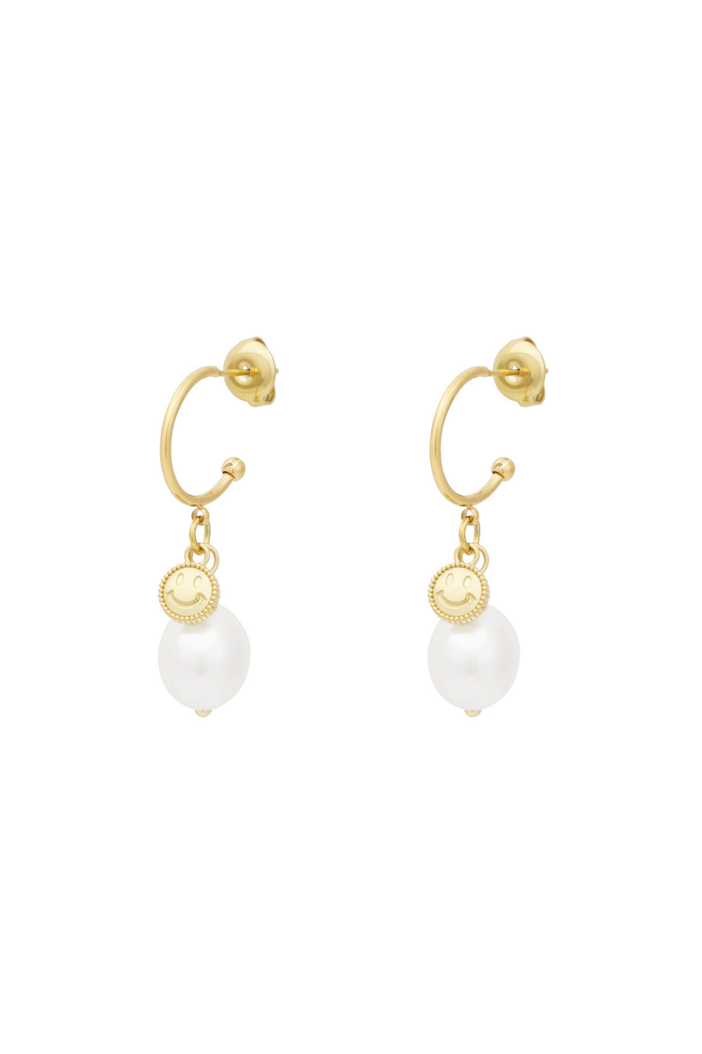 Happy Glow Oorbellen - Stainless Steel Oorbellen - Oorbellen Voor Dames