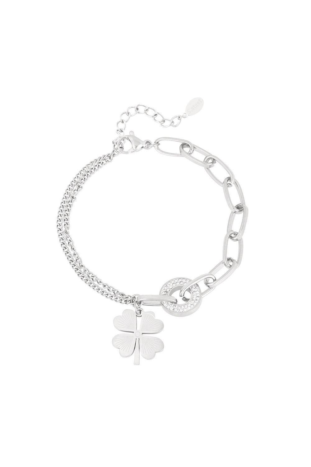 Lucky Charm Armband - Stainless Steel Armband - Armband Voor Dames