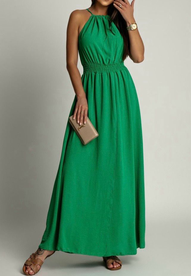 lange one size zomerjurk dames- luchtige zomerjurk one size Maxi Jurk - lange jurk voor vakantie- one size maxi dress - losse zomerjurk voor warme dagen- comfortabele lange jurk