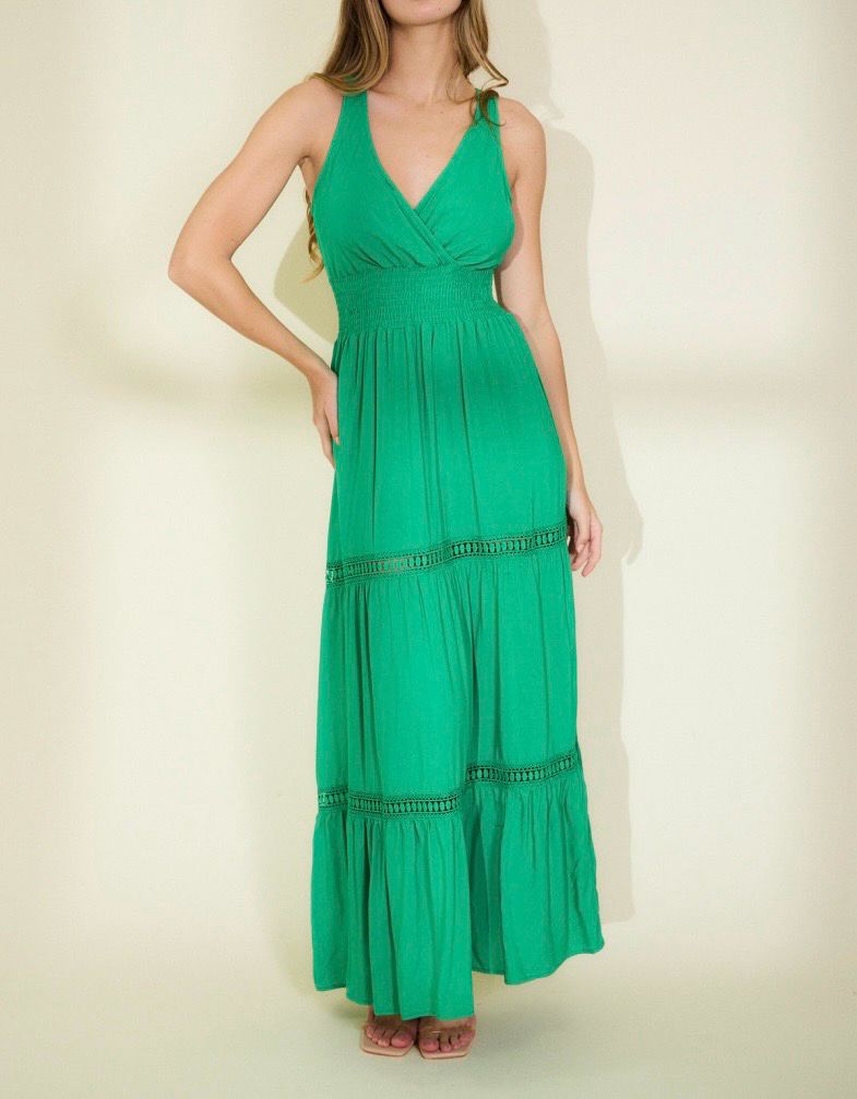 lange one size zomerjurk dames- luchtige zomerjurk one size Maxi Jurk - lange jurk voor vakantie- one size maxi dress - losse zomerjurk voor warme dagen- comfortabele lange jurk