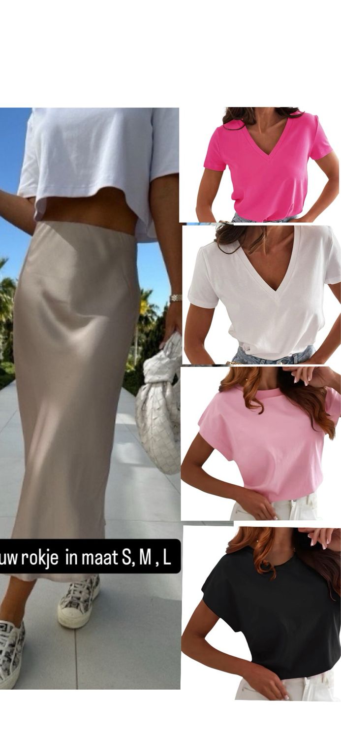 Lange Aanpassende Rok - Rok Voor Vrouwen