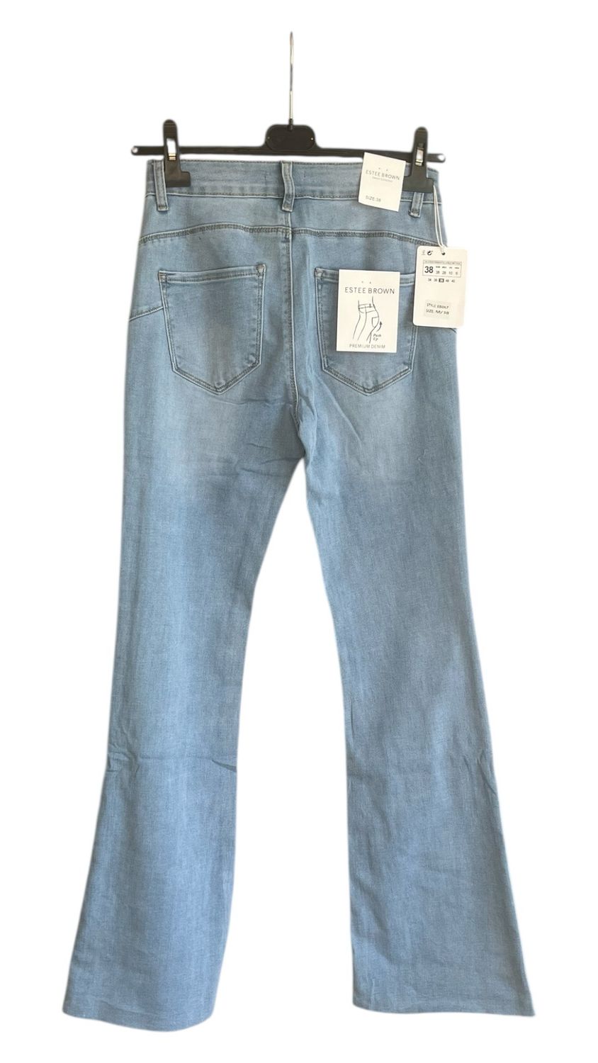Flared Push Up Jeans - Mid Waist Jeans broek Voor Dames