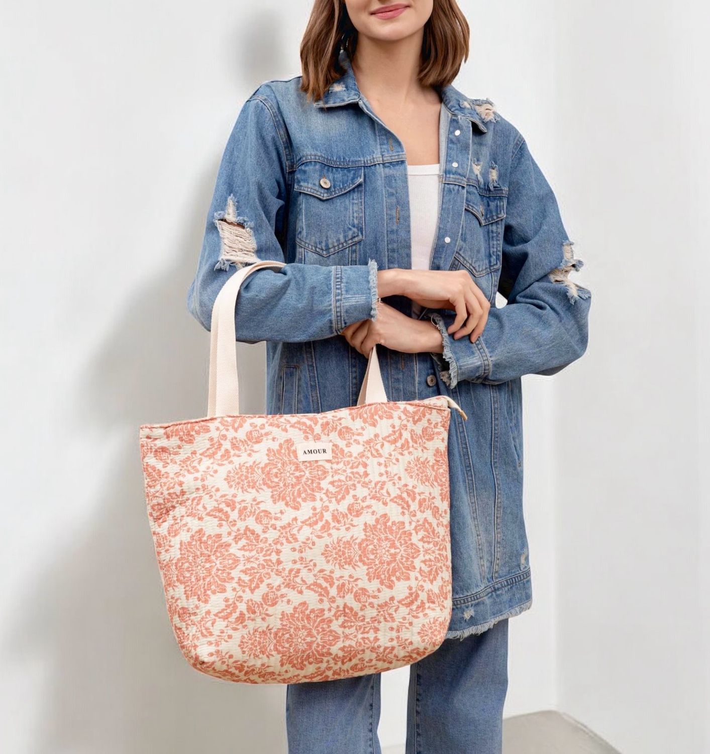 Shopper Tas- Grote Tas - Draagtas - Strandtas