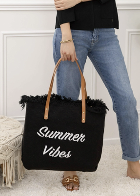 Chopper Tas- Summer Vibe Tas Met Rits - Grote Tas - Strandtas