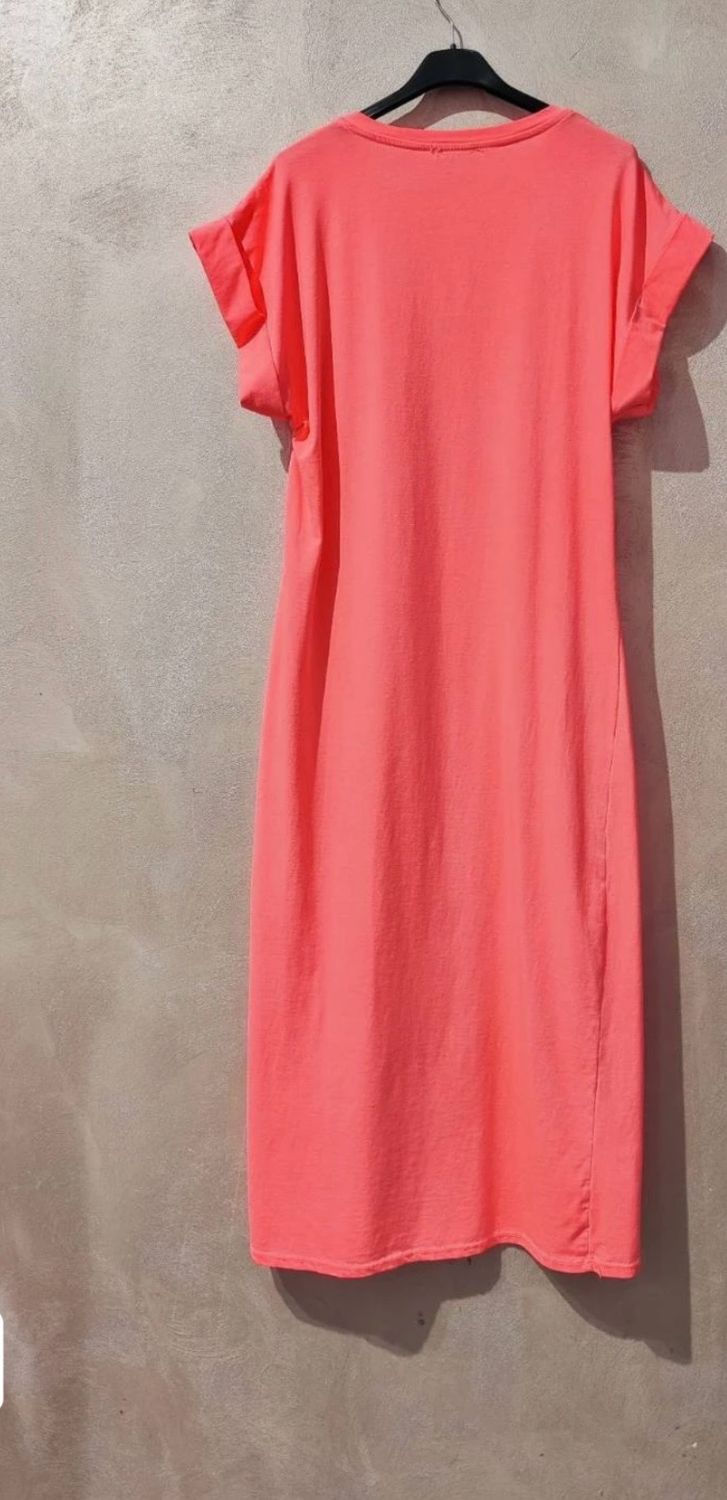 T Shirt Jurk - Maxi Jurk - Lange Jurk- Zomerjurk