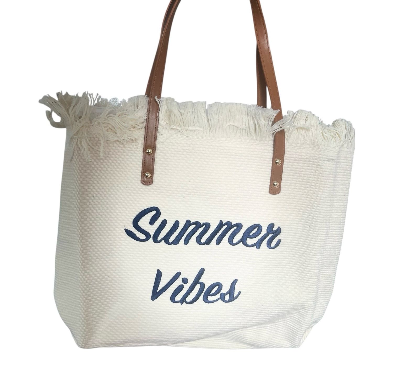 Chopper Tas- Summer Vibe Tas Met Rits - Grote Tas - Strandtas