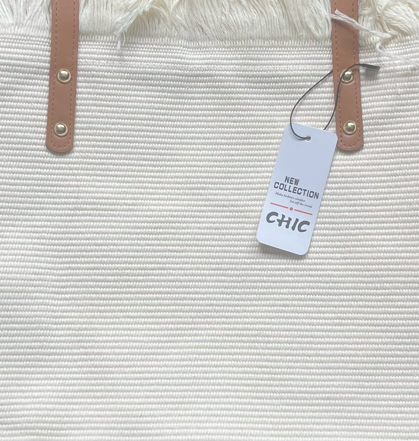 Chopper Tas- Summer Vibe Tas Met Rits - Grote Tas - Strandtas