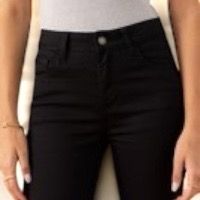 Flared jeans Zwart- Zwarte Broek - Zwarte Jeans Voor Dames