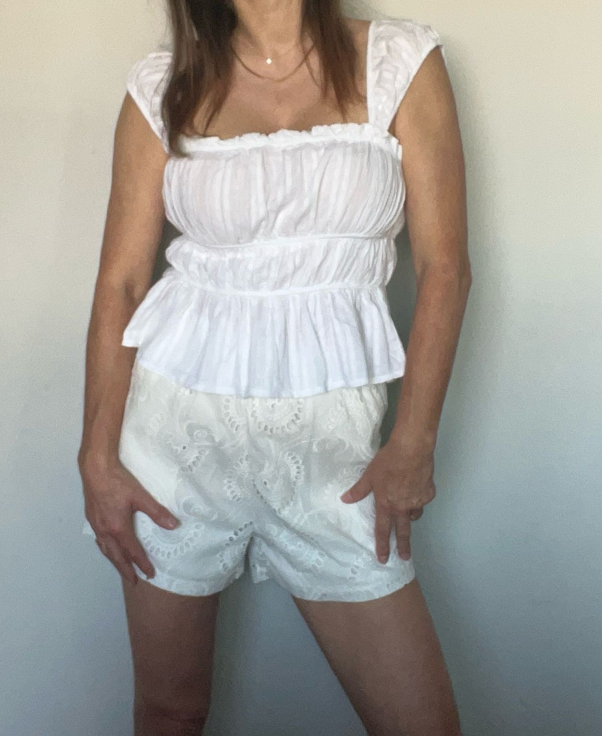 Embroidery Short