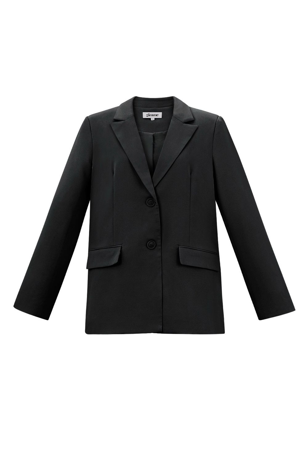 Blazer Zwart Voor Vrouwen - Speciale Blazer- zwarte blazer - dames blazer zwart - blazer met strikken- elegante blazer dames- blazer met details