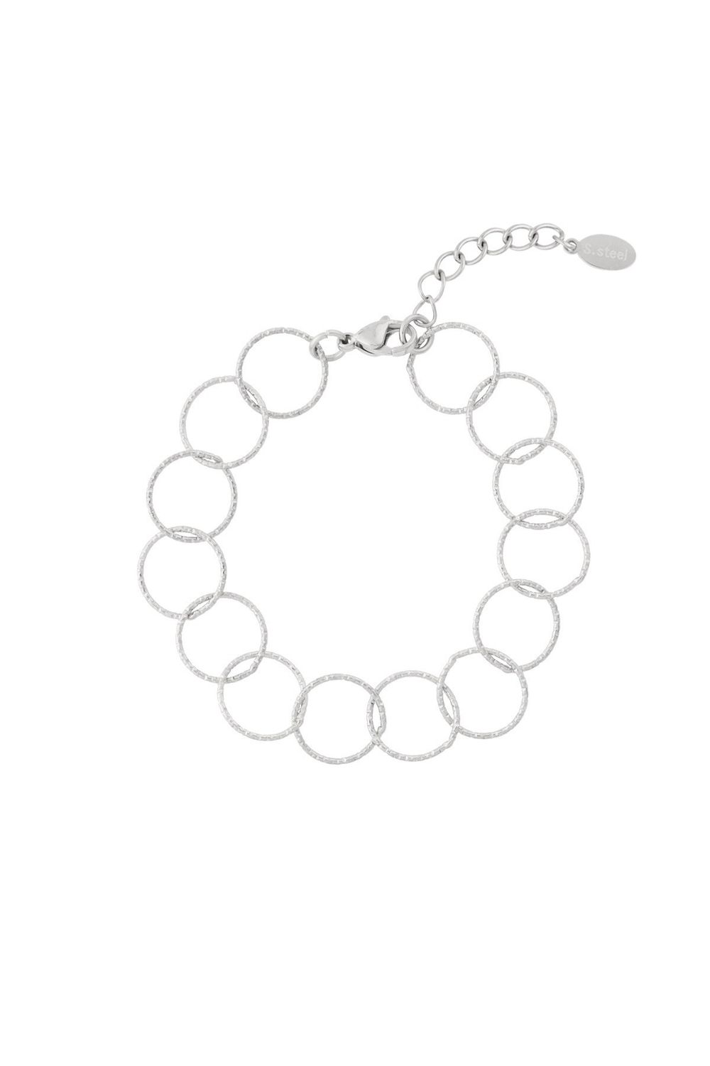 Ring Armband - 304ssteel -Grote Schakel Armband - Armband Voor Vrouwen