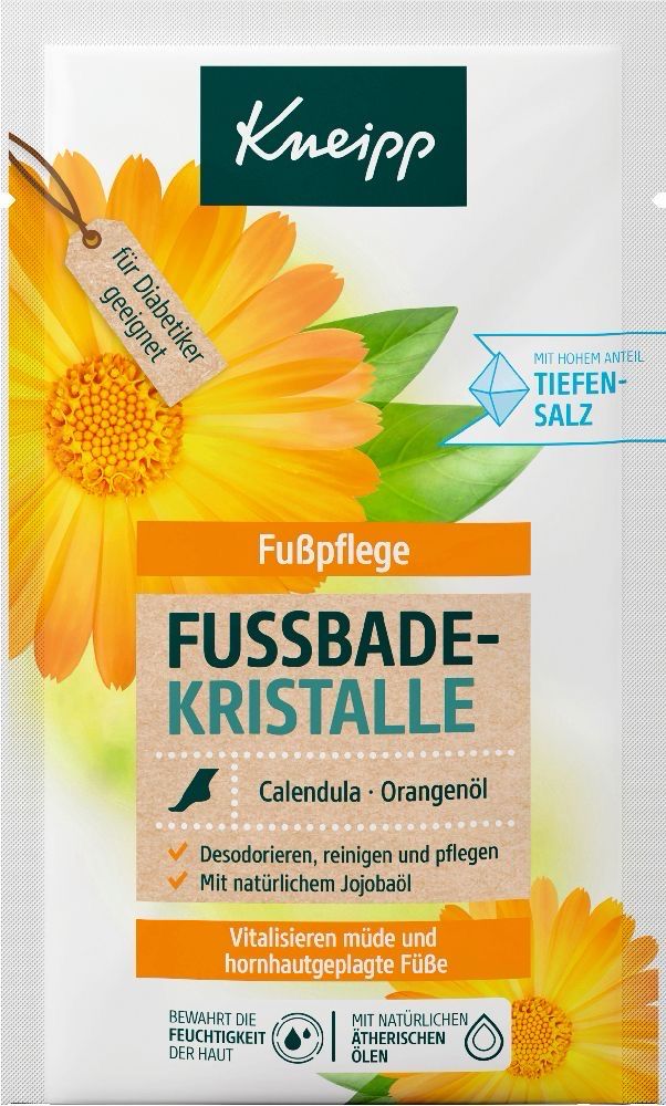 Voetbad Kristallen- Kneipp Badproducten - Zakje 40 Gr