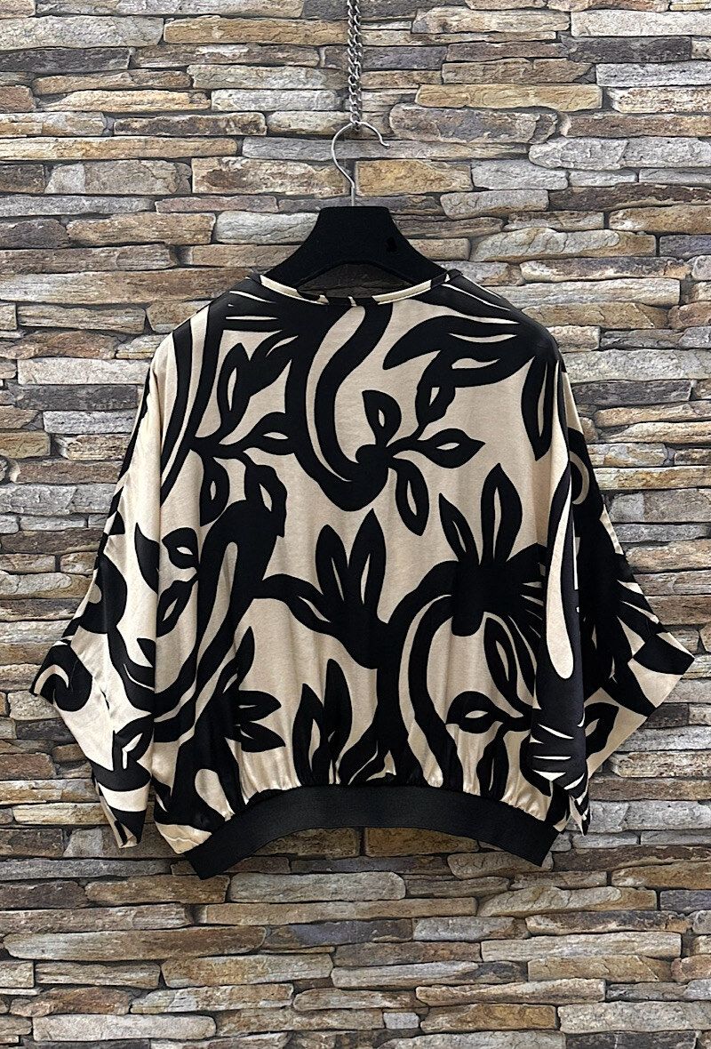 Korte GILET Zonder Mouwen- cardigan met print- Gilet Voor Dames