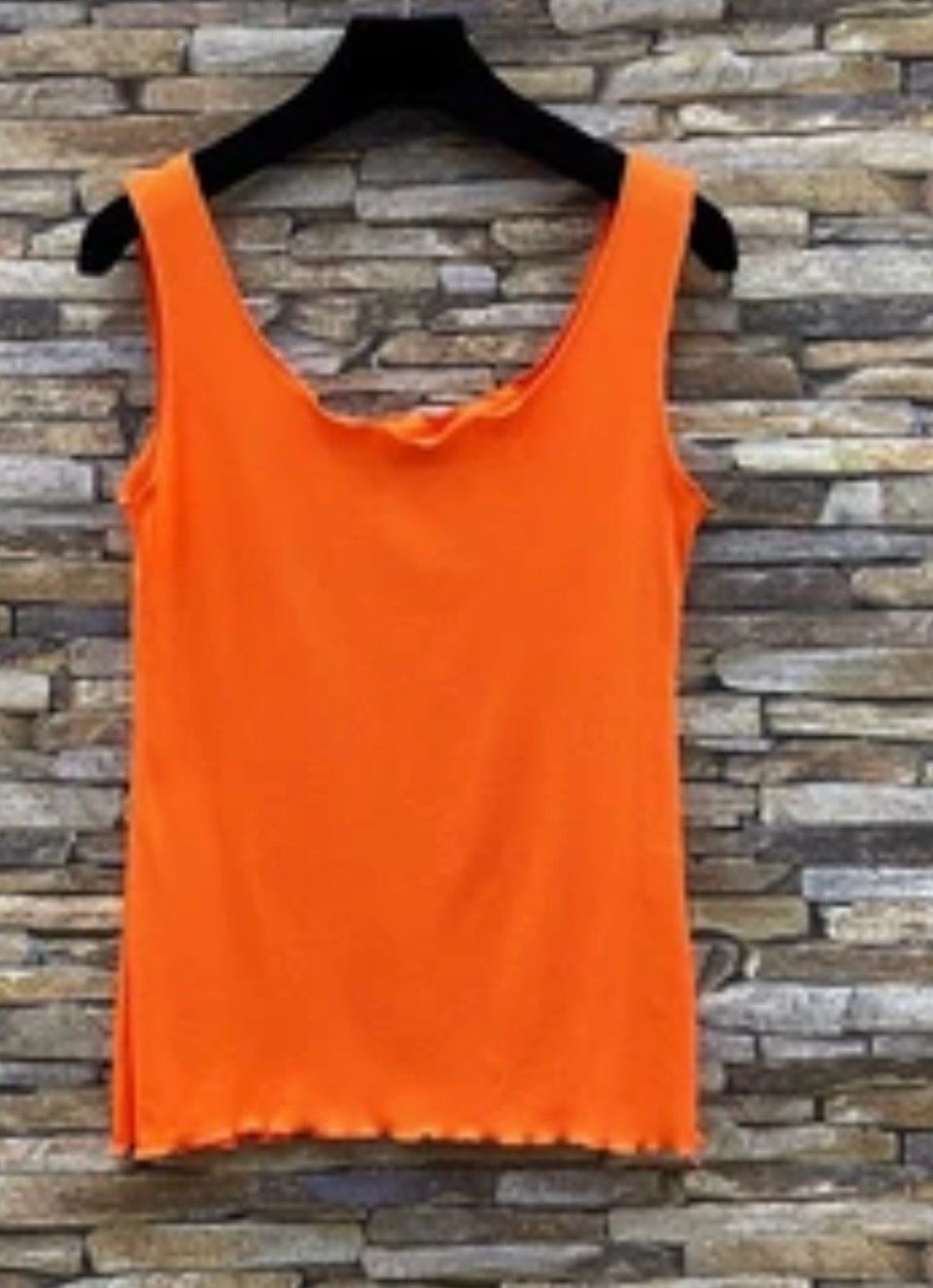 tank top - effen top - mouwloze top- zomertop- katoenen top - geribde top- Basic top