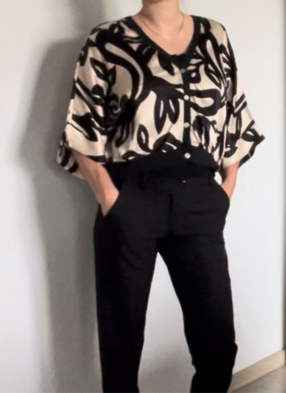 Korte GILET Zonder Mouwen- cardigan met print- Gilet Voor Dames
