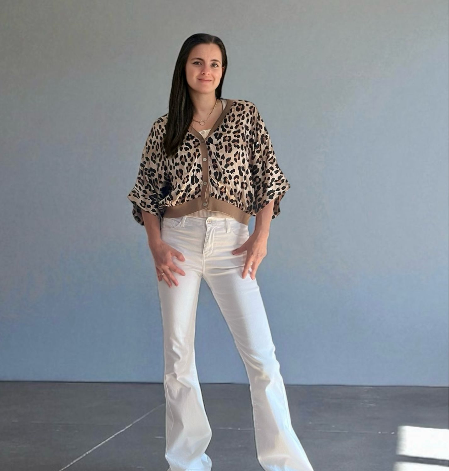 Flared jeans wit - Witte Broek - Witte Jeans Voor Dames