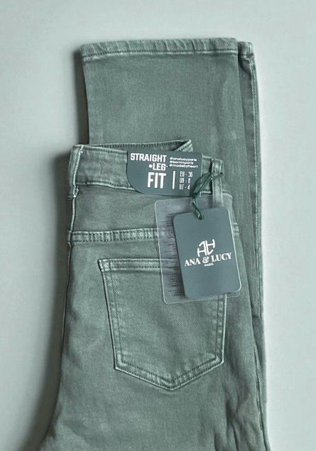 Gekleurde Jeans Recht Model Voor Dames- Straight Fit Jeans
