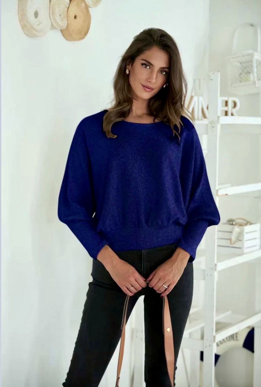 Dames Trui One Size – Comfortabele Gebreide Sweater in Meerdere Kleuren