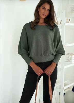 Dames Trui One Size – Comfortabele Gebreide Sweater in Meerdere Kleuren